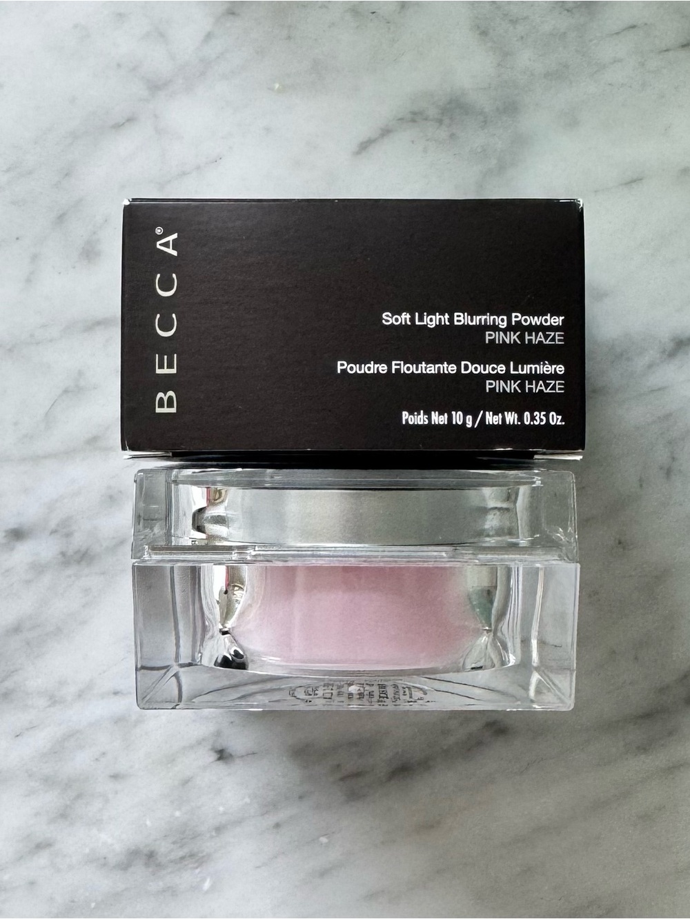 NEW IN BOX BECCA Soft Light Blurring Powder in Pink Haze 💖
